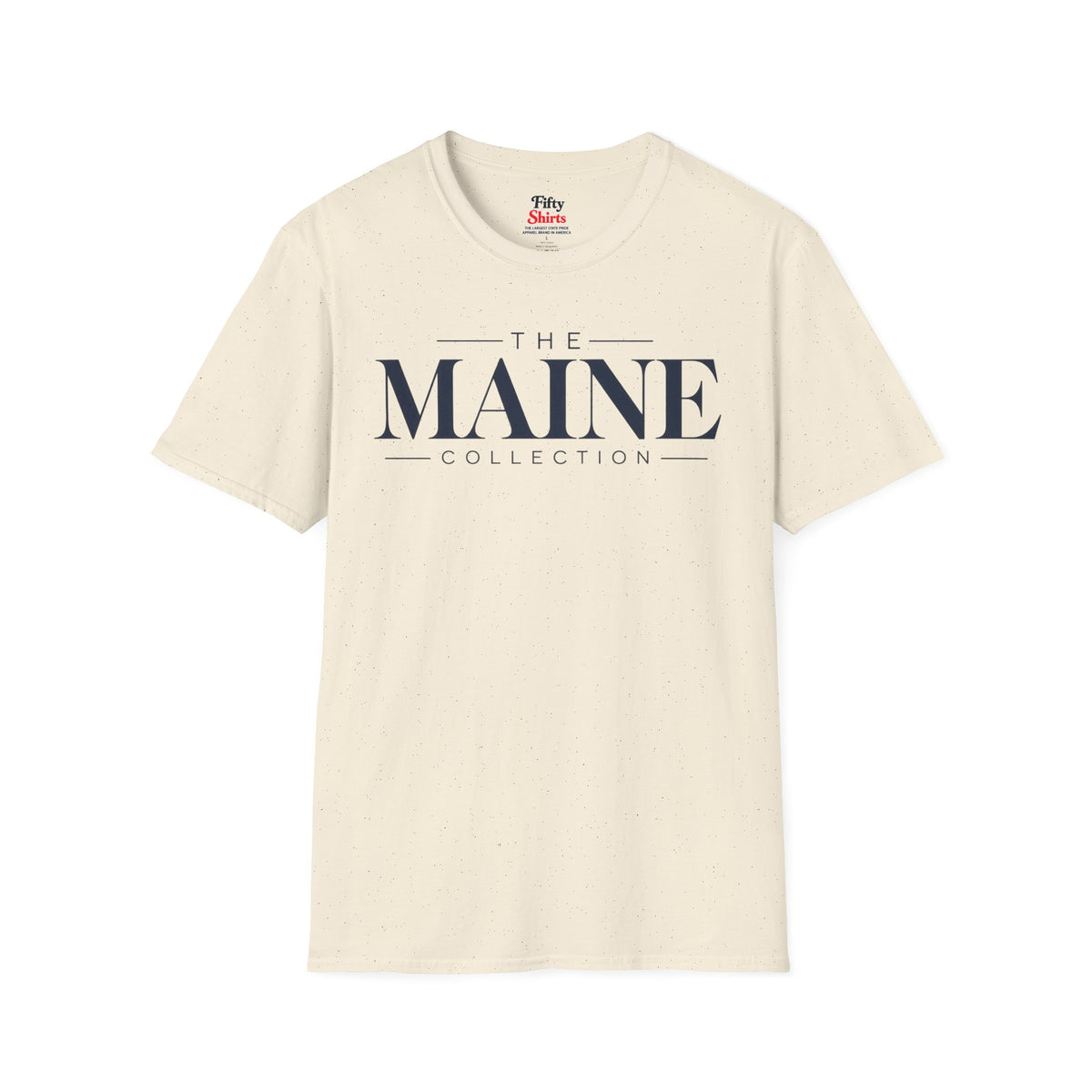 The Maine Collection Unisex Softstyle T Shirt State Name Graphic Tee