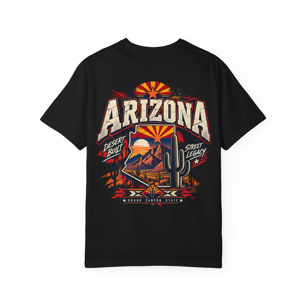 Arizona Street Legacy Unisex Comfort Color 1717 Streetwear Graphic Tee