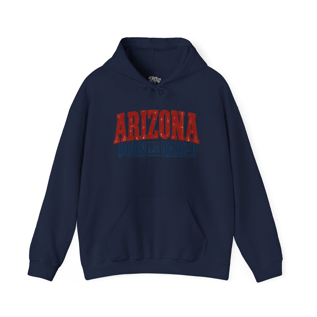 Arizona Born and Raised Classic Souvenir Unisex Hoodie Graphic