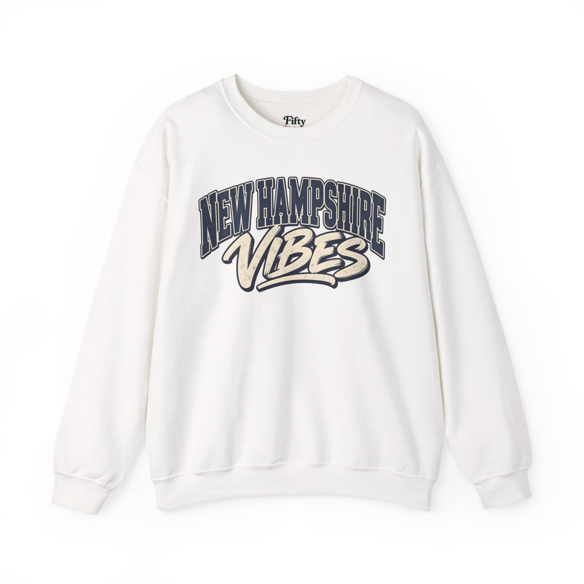 New Hampshire Vibes Unisex Crewneck Sweatshirt State Name Graphic