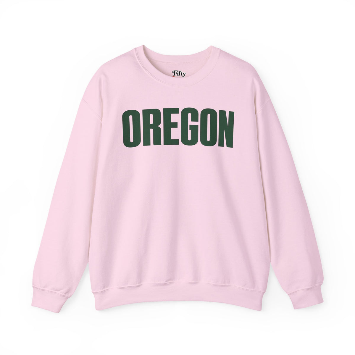 Oregon Unisex Crewneck Sweatshirt State Name Graphic