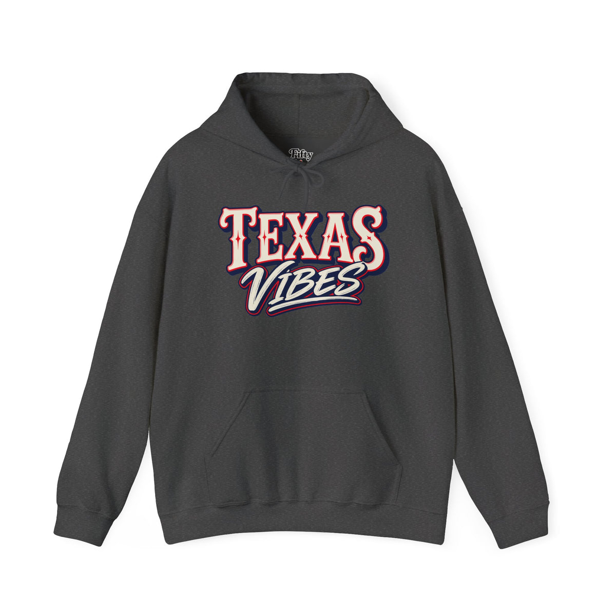 Texas Vibes Unisex Hoodie State Name Graphic
