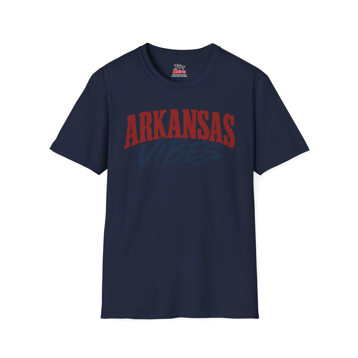 Arkansas Vibes Unisex Softstyle T Shirt State Name Graphic Tee