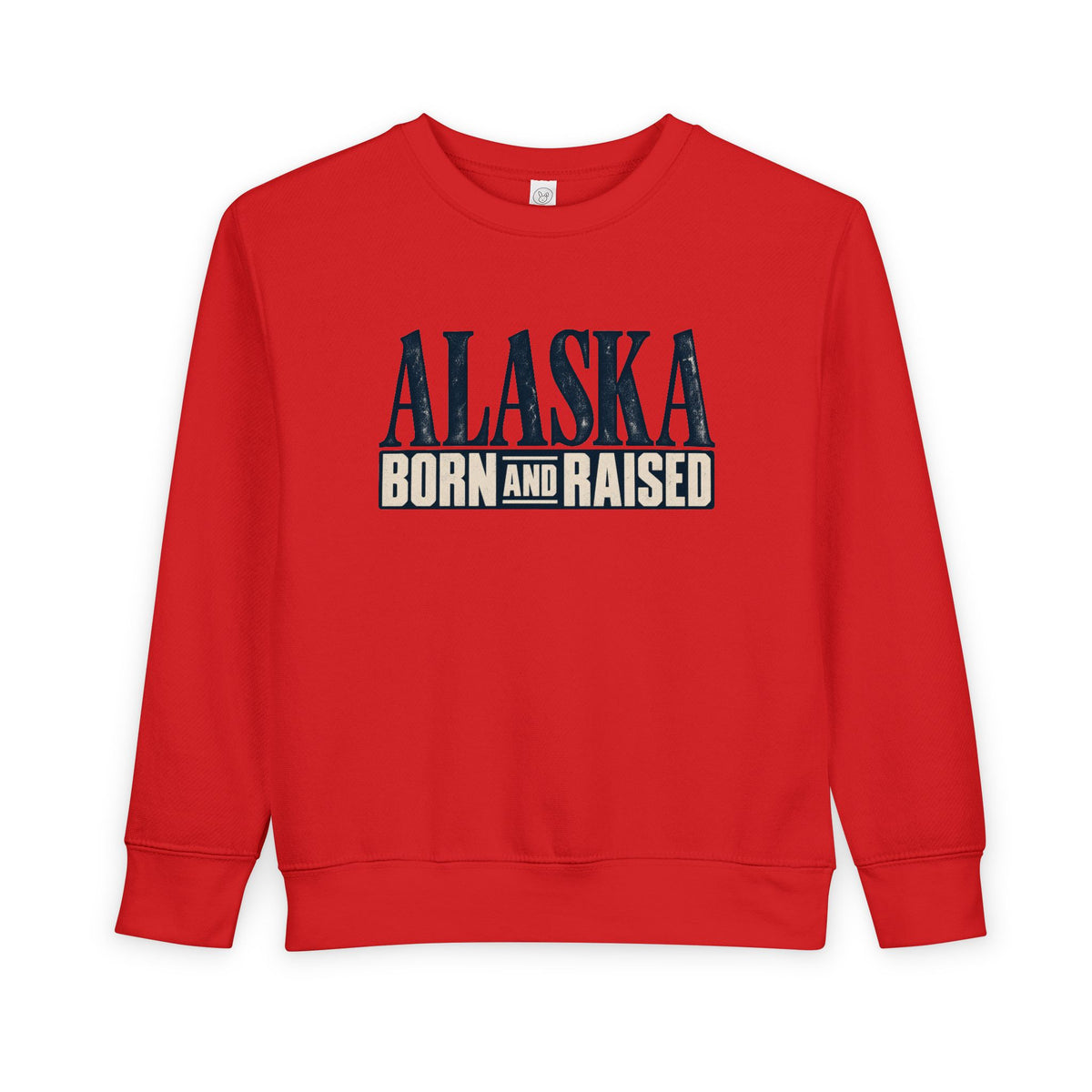 Alaska Born and Raised Premium Heritage Unisex Toddler Sweatshirt