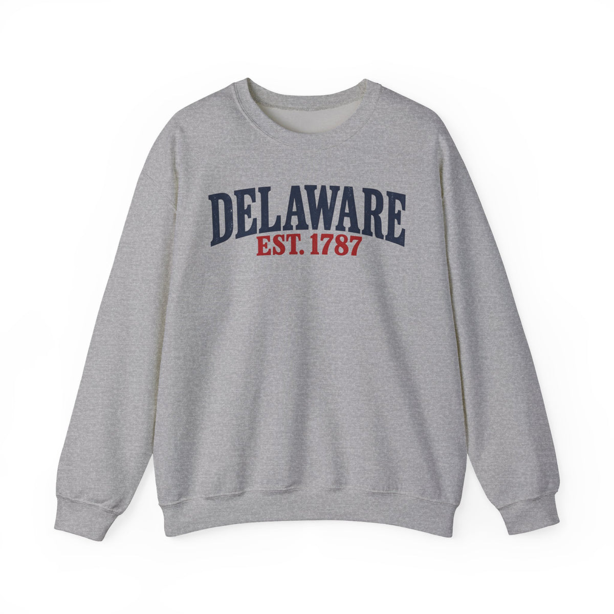 Delaware EST 1787 Unisex Crewneck Sweatshirt State Name Graphic