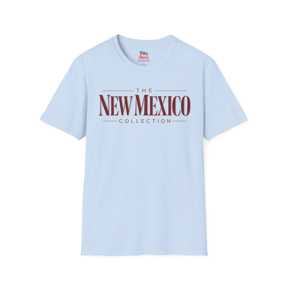The New Mexico Collection Unisex Softstyle T Shirt State Name Graphic Tee