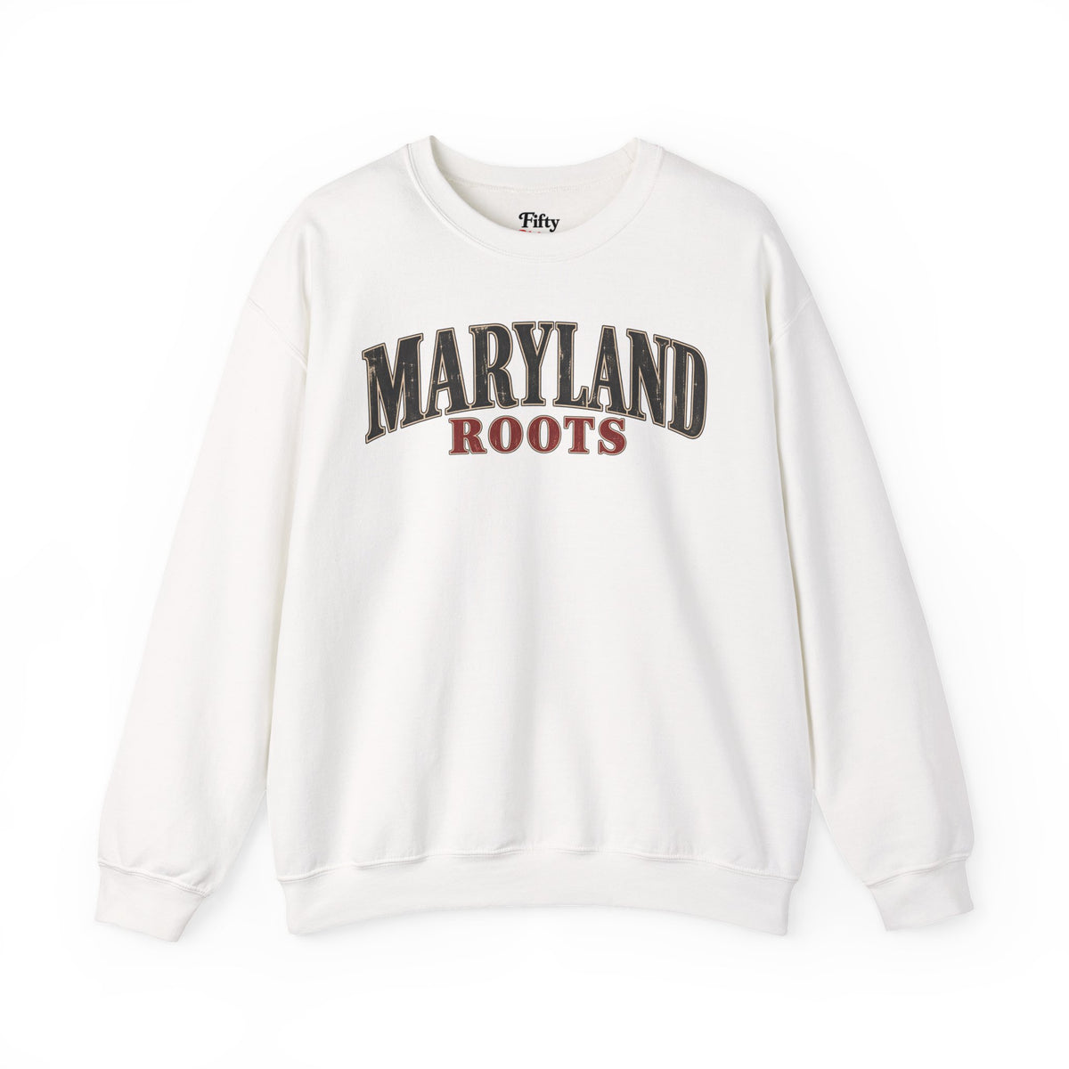 Maryland Roots Unisex Crewneck Sweatshirt State Name Graphic