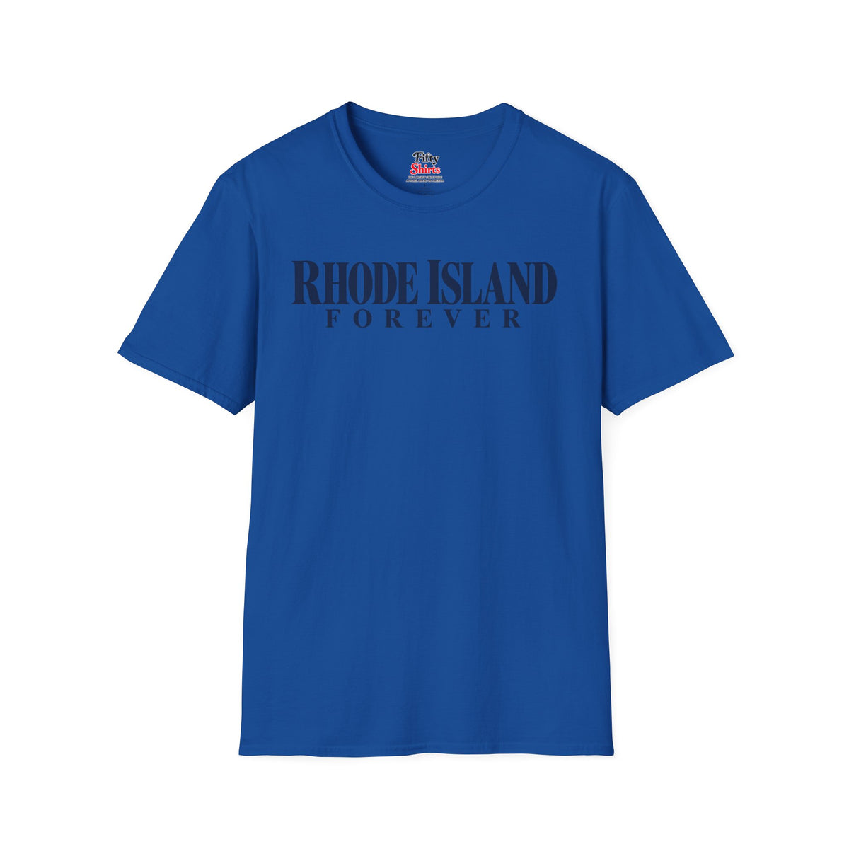 Rhode Island Forever Unisex Softstyle T Shirt State Name Graphic Tee