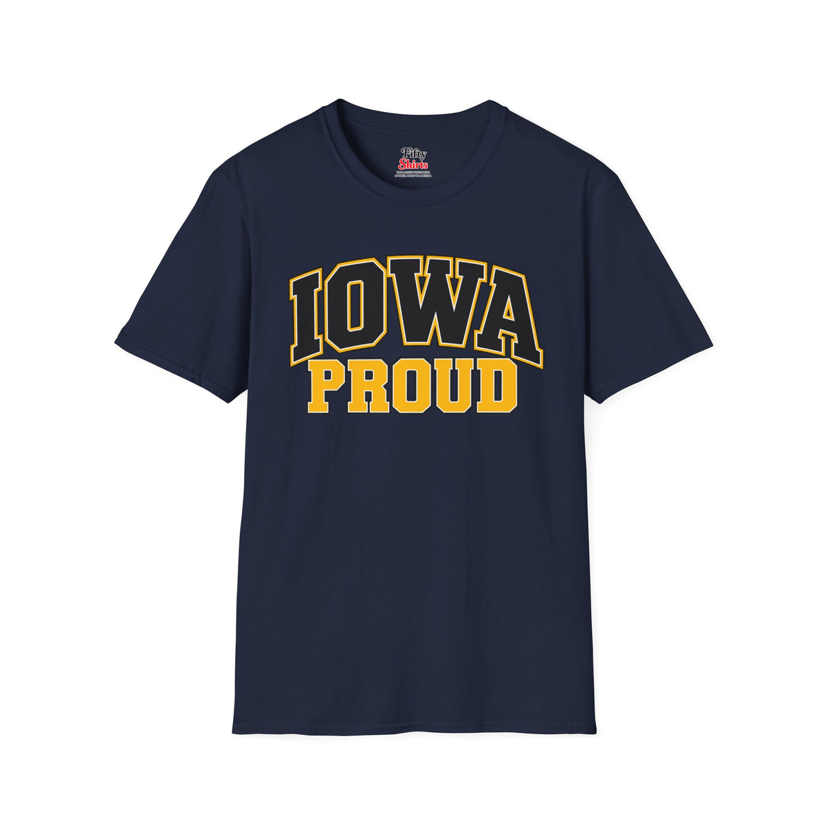 Iowa Proud Unisex Softstyle T Shirt State Name Graphic Tee