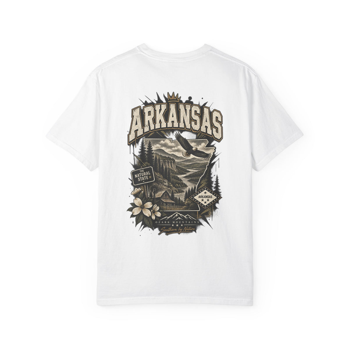 Arkansas Street Culture Unisex Comfort Color 1717 Streetwear Graphic Tee