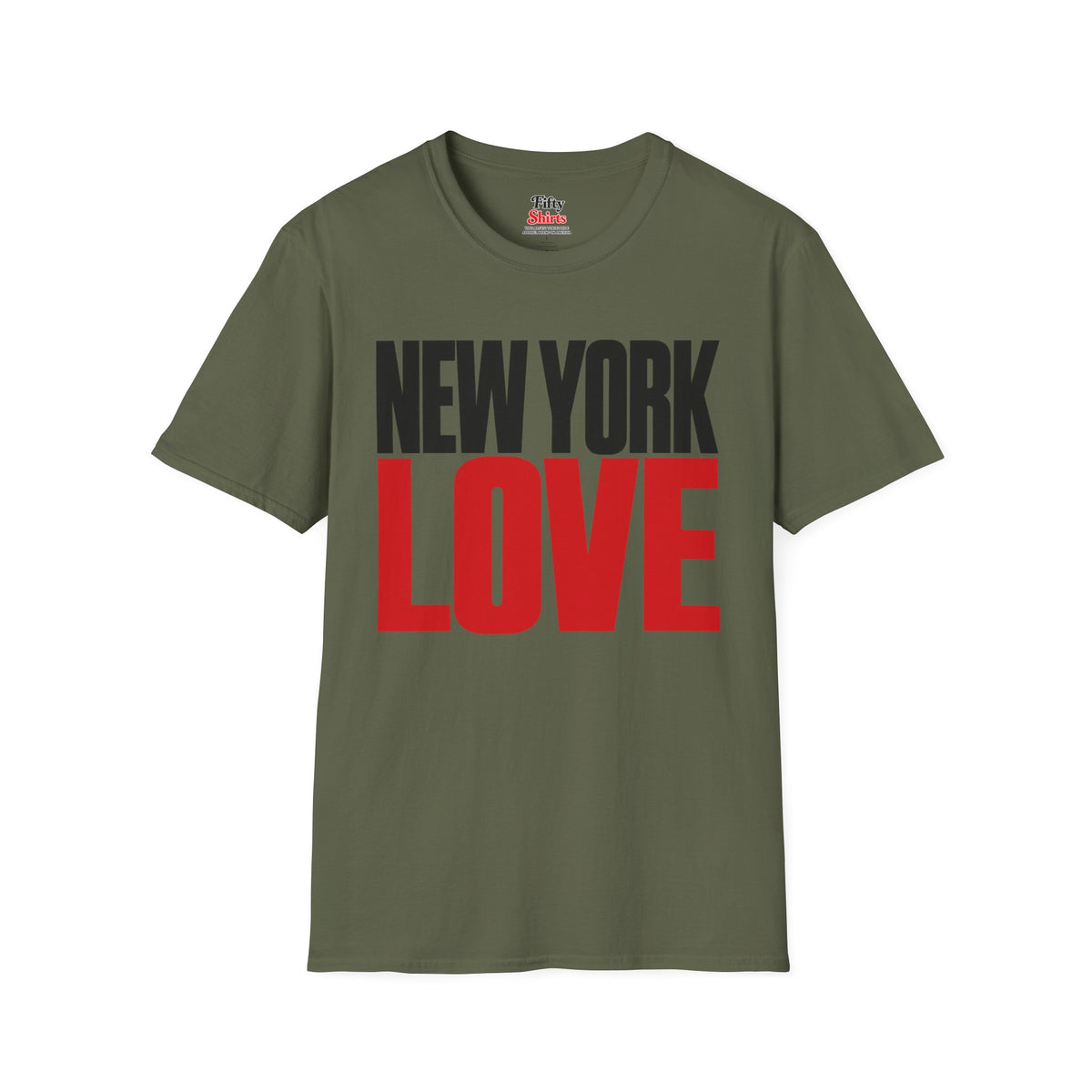 New York Love Unisex Softstyle T Shirt State Name Graphic Tee