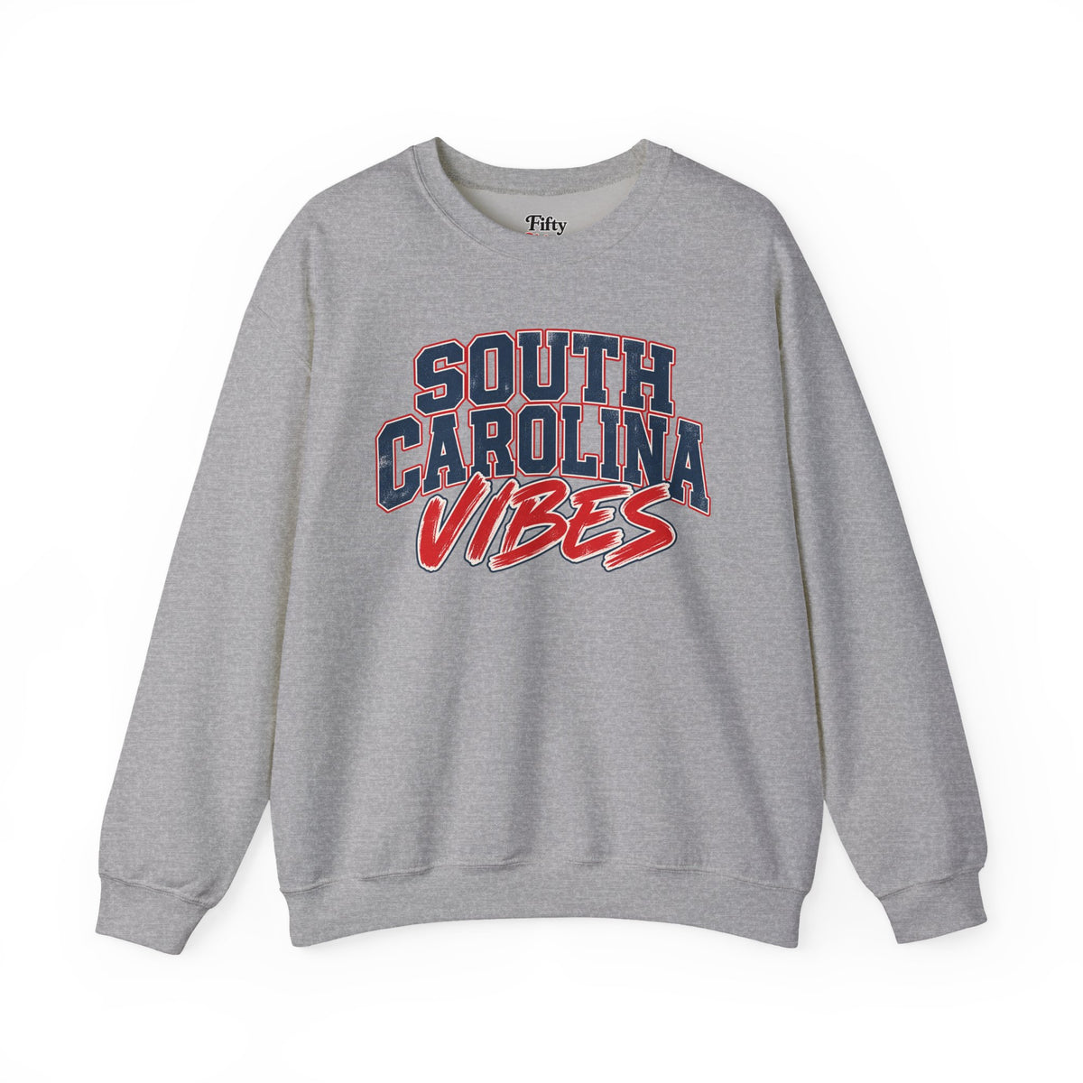 South Carolina Vibes Unisex Crewneck Sweatshirt State Name Graphic
