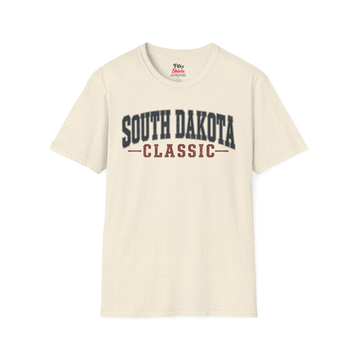 South Dakota Classic Unisex Softstyle T Shirt State Name Graphic Tee
