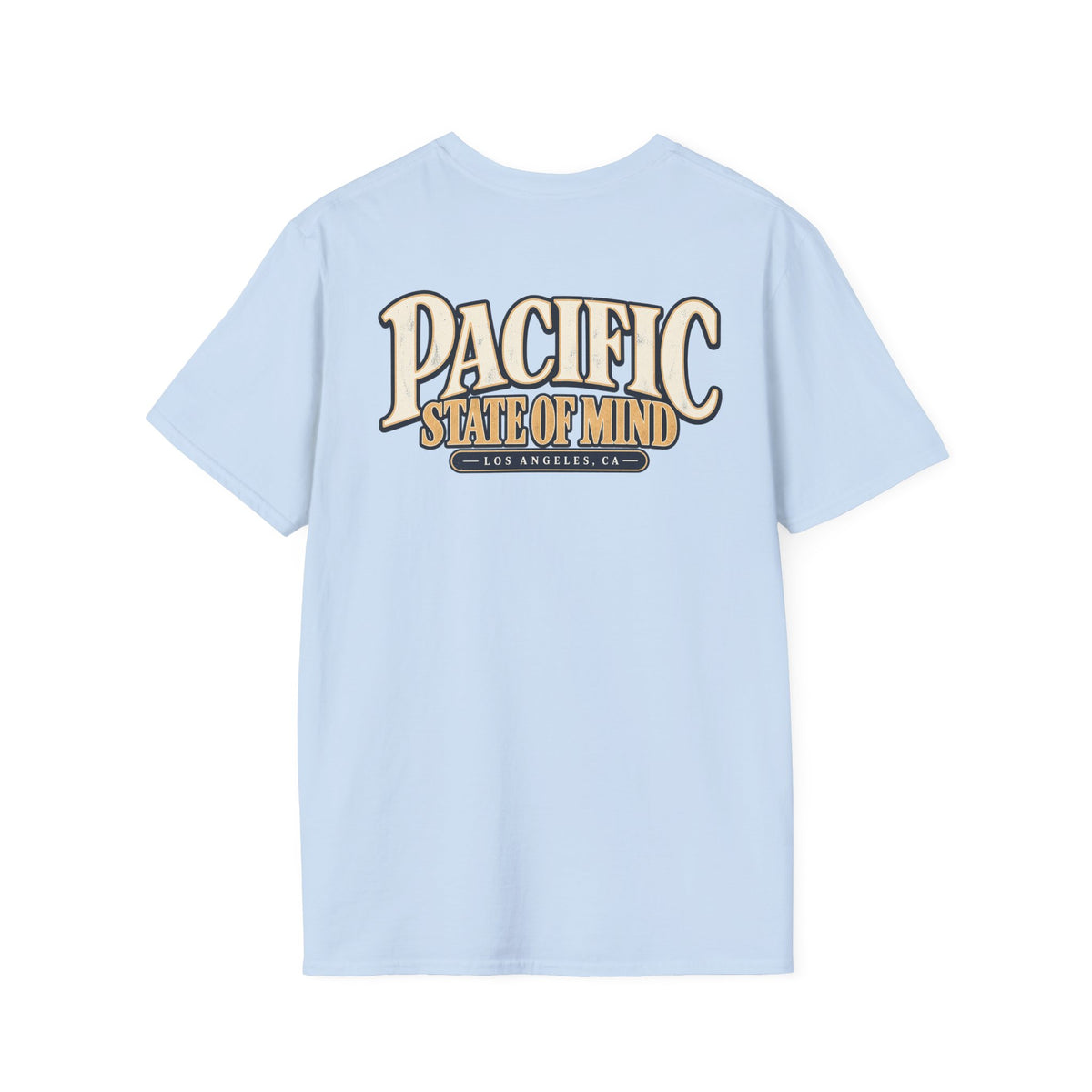 Pacific State Of Mind Los Angeles Unisex Softstyle Graphic Tee
