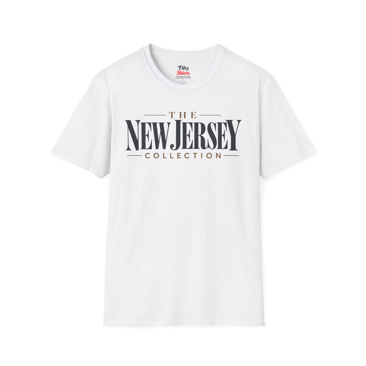 The New Jersey Collection Unisex Softstyle T Shirt State Name Graphic Tee