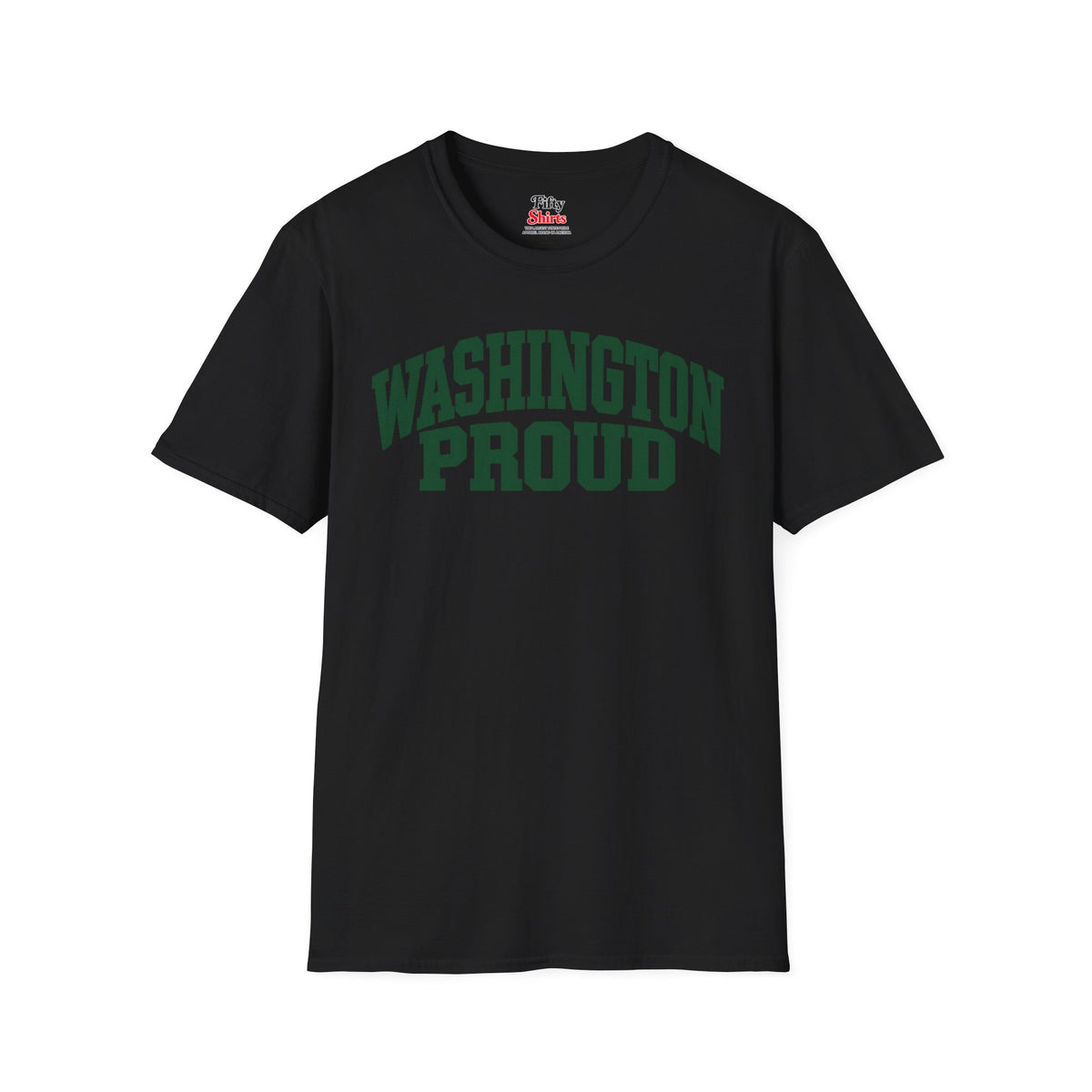 Washington Proud Unisex Softstyle T Shirt State Name Graphic Tee