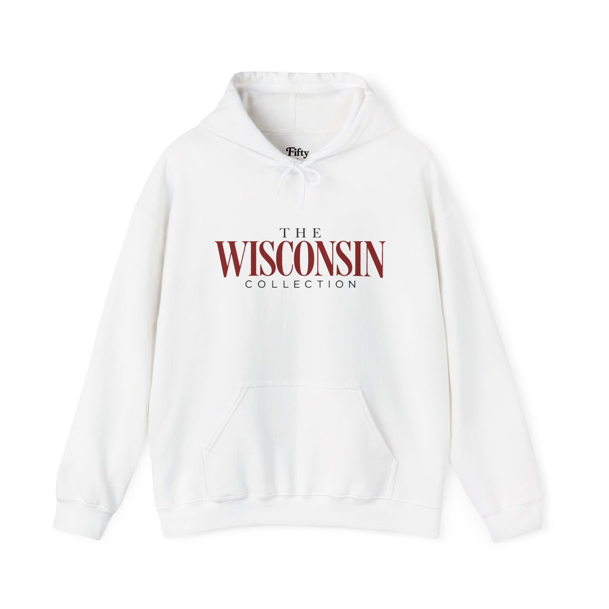 The Wisconsin Collection Unisex Hoodie State Name Graphic