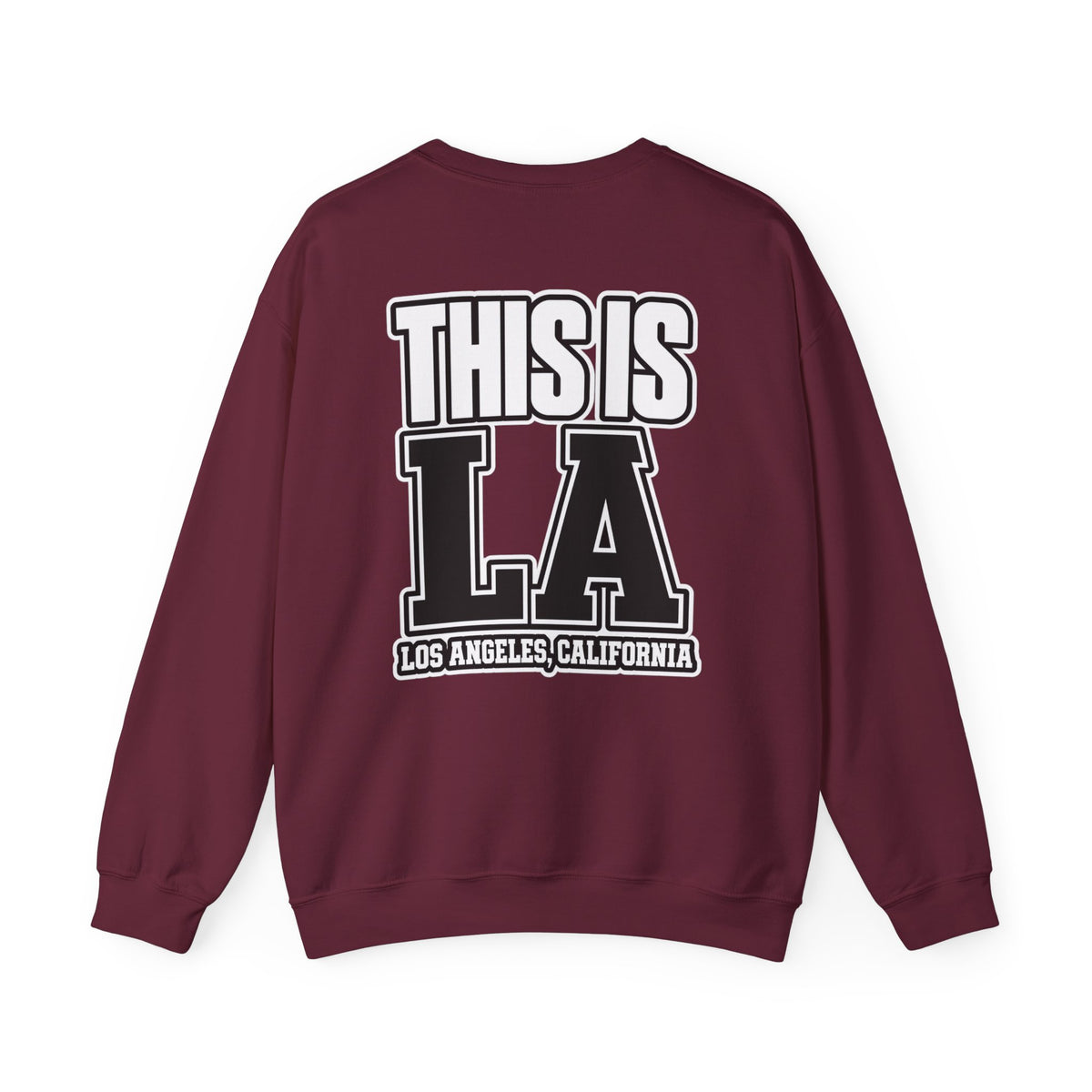 This Is LA Los Angeles Unisex Crewneck Sweatshirt Graphic