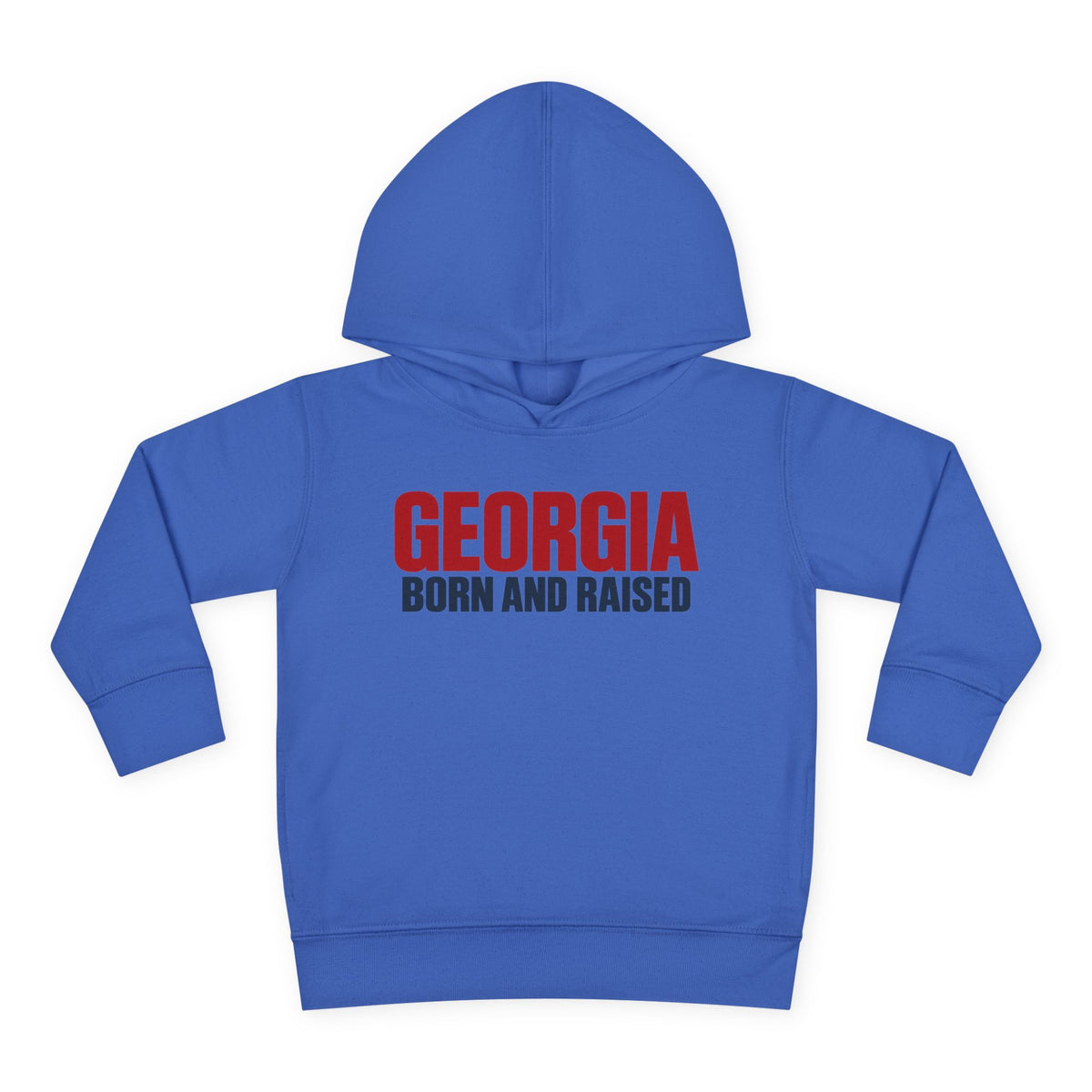Georgia Born and Raised Minimal Modern Unisex Toddler Pullover Fleece Hoodie