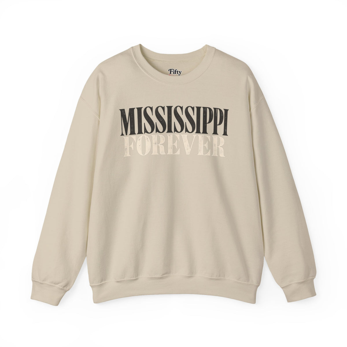 Mississippi Forever Unisex Crewneck Sweatshirt State Name Graphic