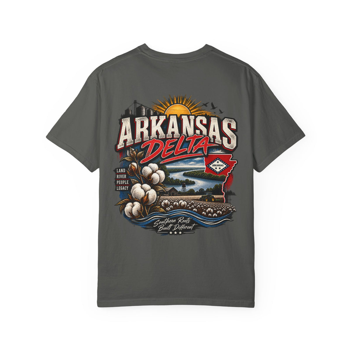 Arkansas Delta Streetwear Unisex Comfort Color 1717 Streetwear Graphic Tee