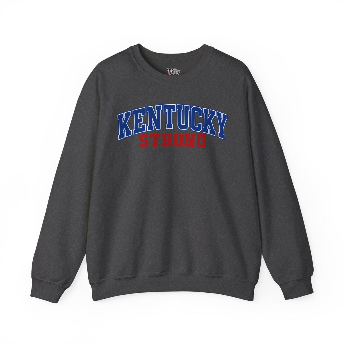 Kentucky Strong Unisex Crewneck Sweatshirt State Name Graphic