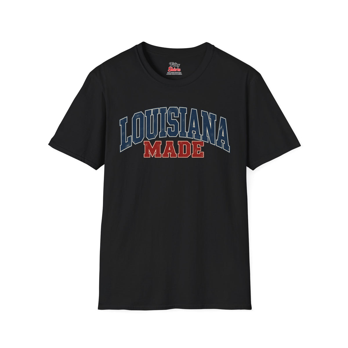Louisiana Made Unisex Softstyle T Shirt State Name Graphic Tee
