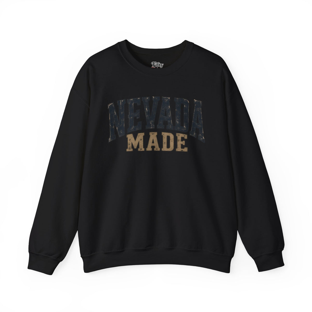 Nevada Made Unisex Crewneck Sweatshirt State Name Graphic