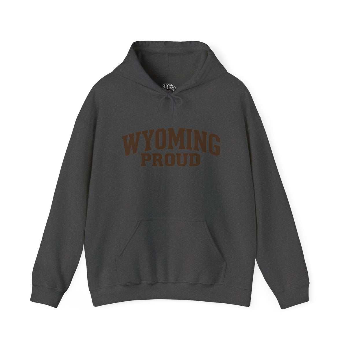 Wyoming Proud Unisex Hoodie State Name Graphic