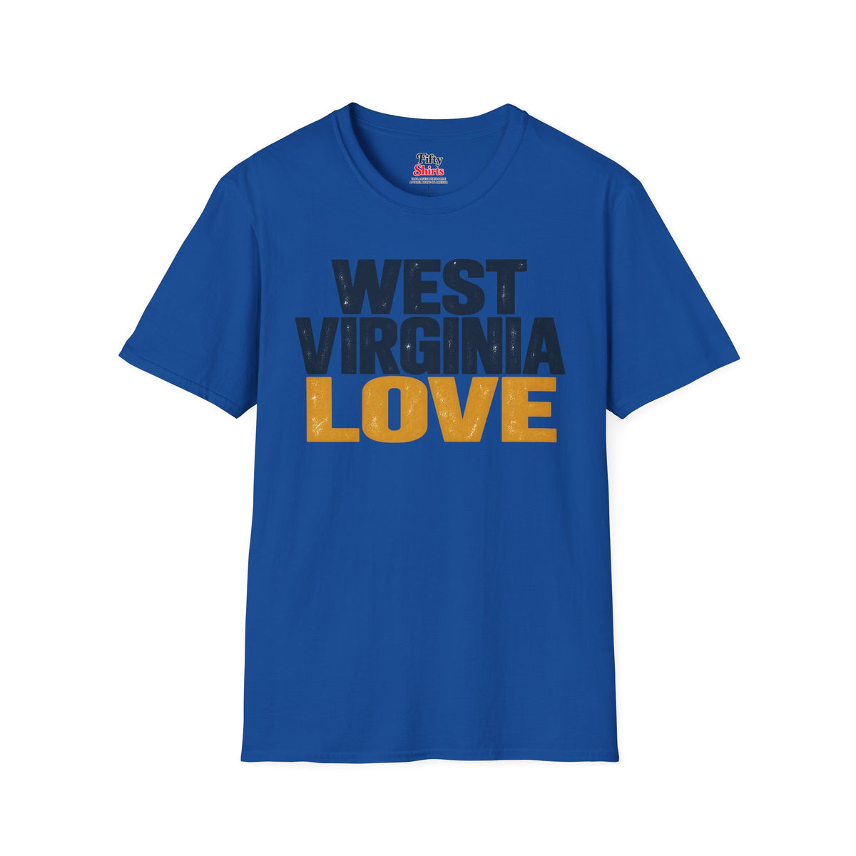 West Virginia Love Unisex Softstyle T Shirt State Name Graphic Tee