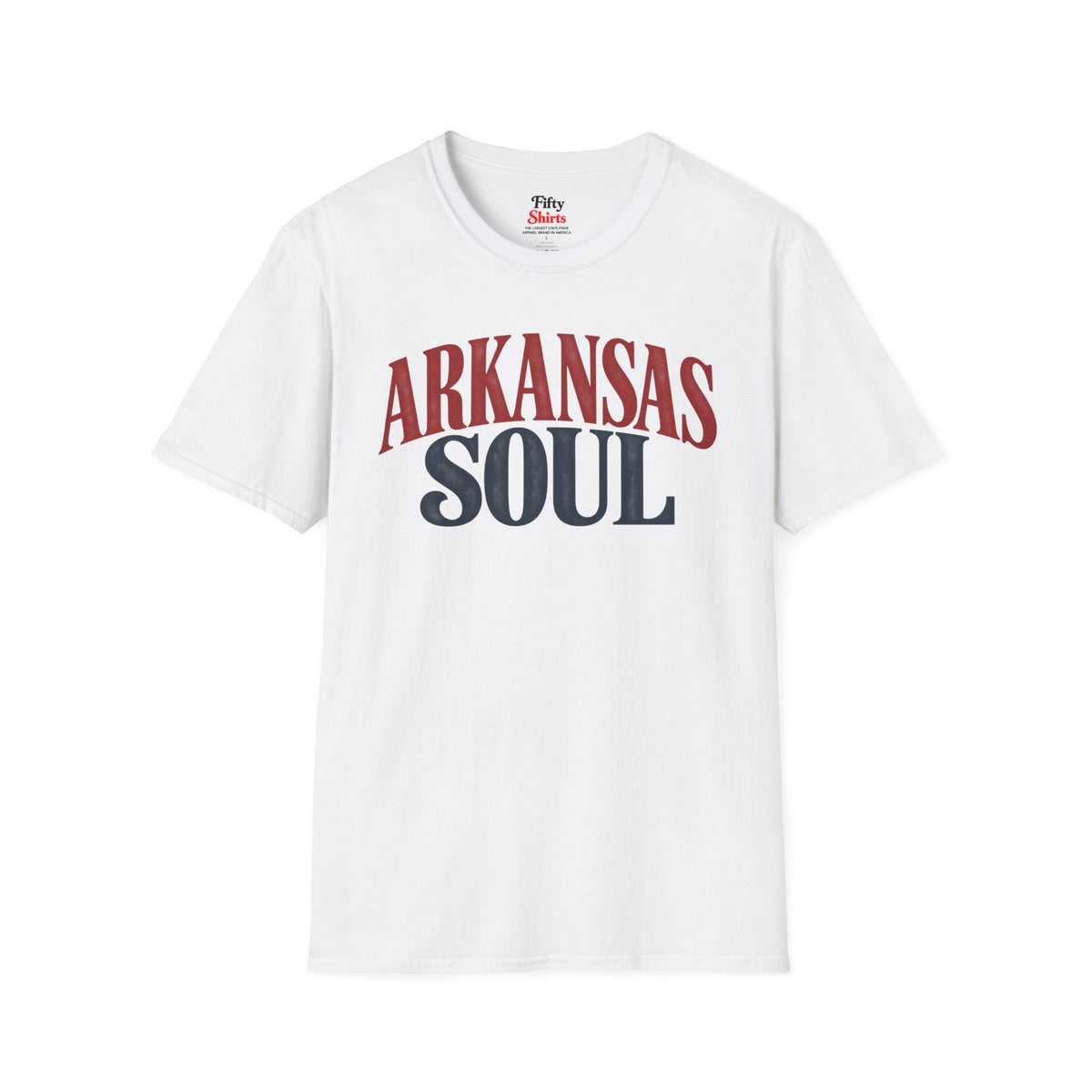 Arkansas Soul Unisex Softstyle T Shirt State Name Graphic Tee