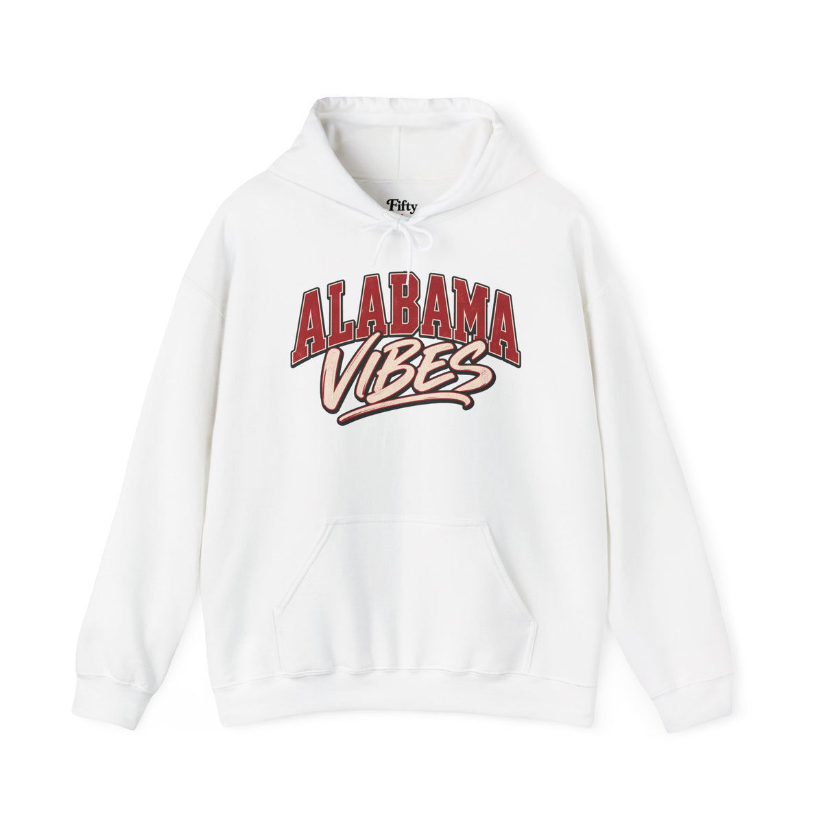 Alabama Vibes Unisex Hoodie State Name Graphic