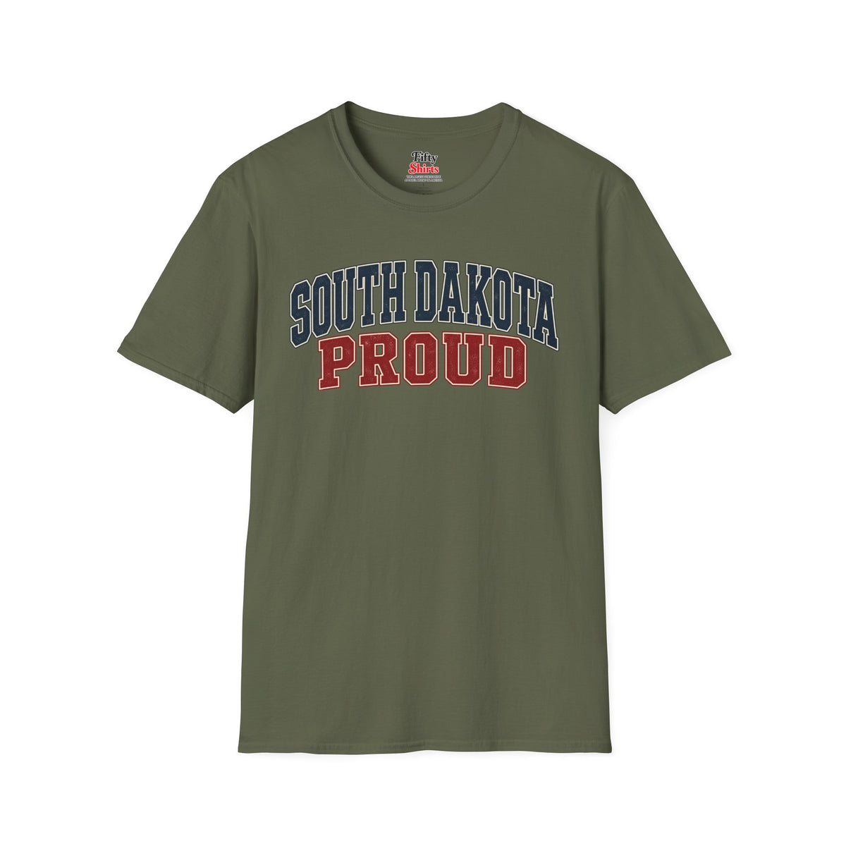 South Dakota Proud Unisex Softstyle T Shirt State Name Graphic Tee