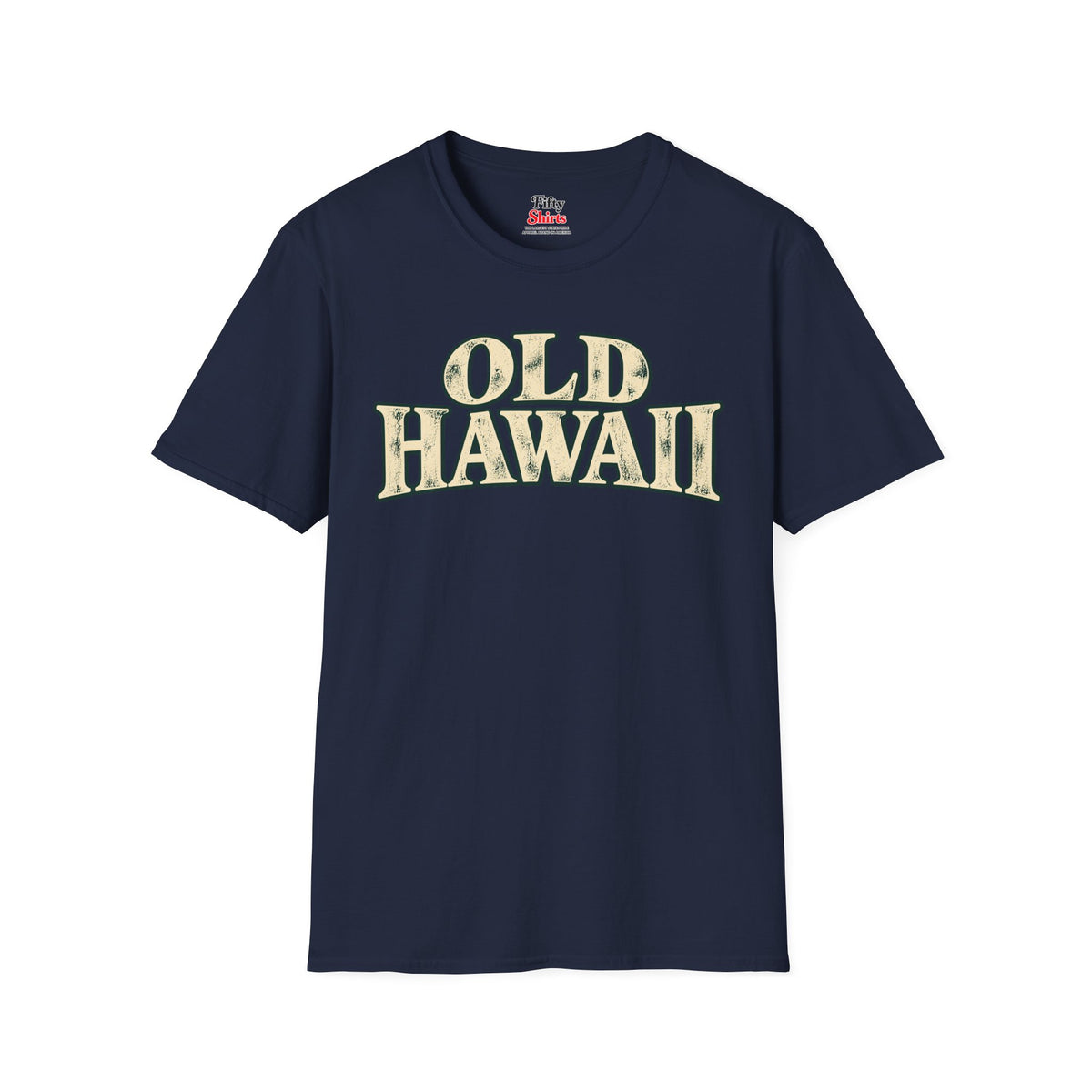 Old Hawaii Unisex Softstyle T Shirt State Name Graphic Tee
