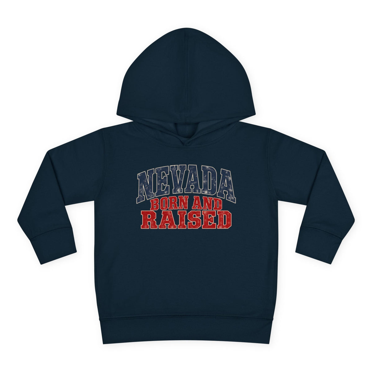 Nevada Born and Raised Desert Heritage Unisex Toddler Pullover Fleece Hoodie