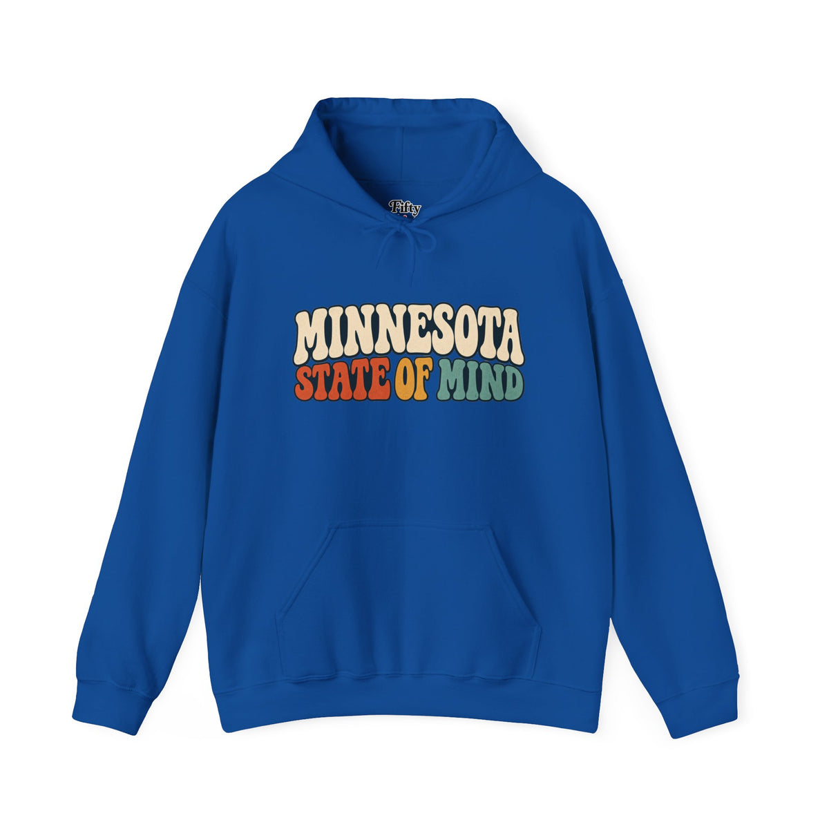 Minnesota State of Mind Unisex Hoodie State Name Graphic