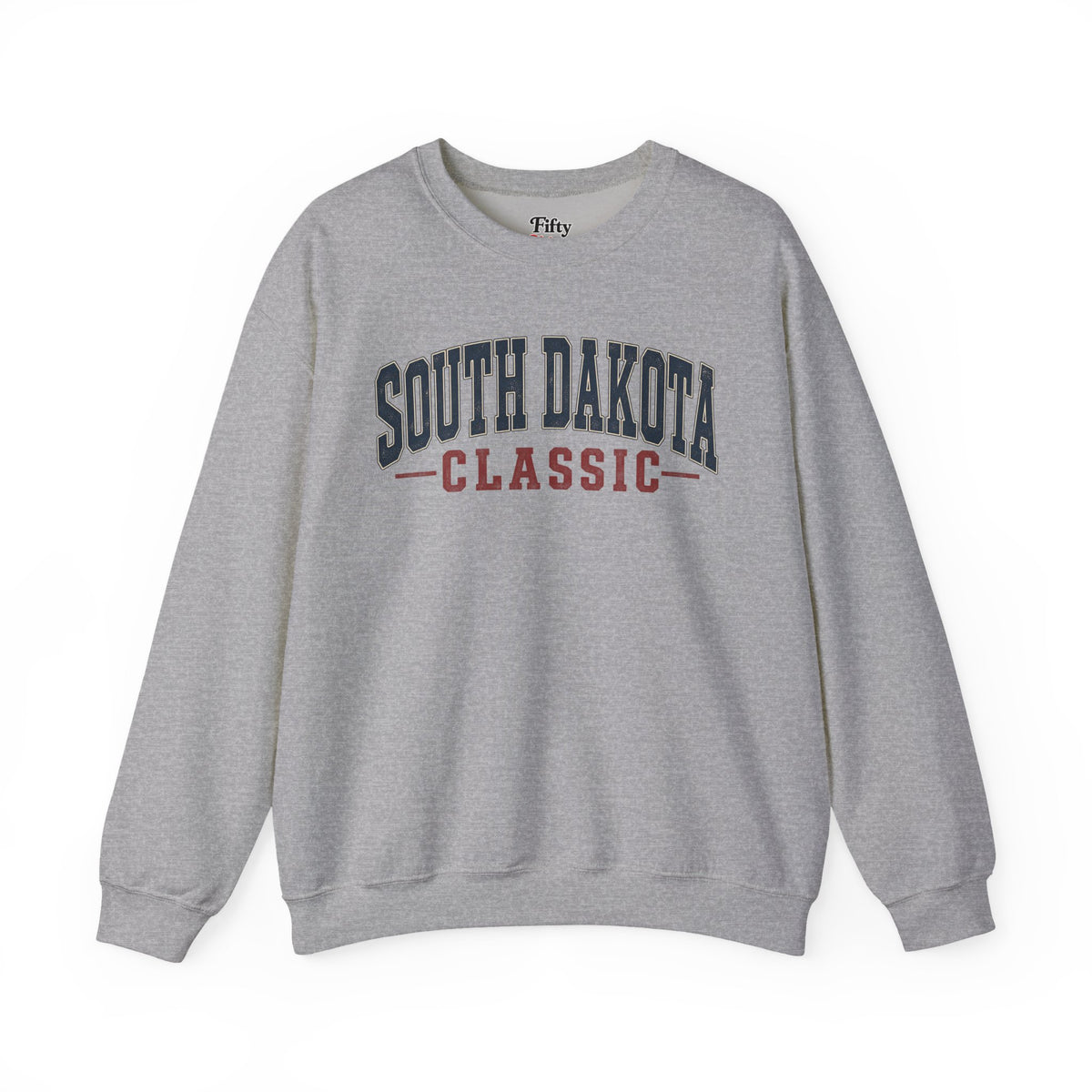 South Dakota Classic Unisex Crewneck Sweatshirt State Name Graphic