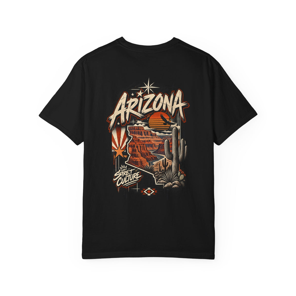 Arizona Street Culture Unisex Comfort Color 1717 Streetwear Graphic Tee