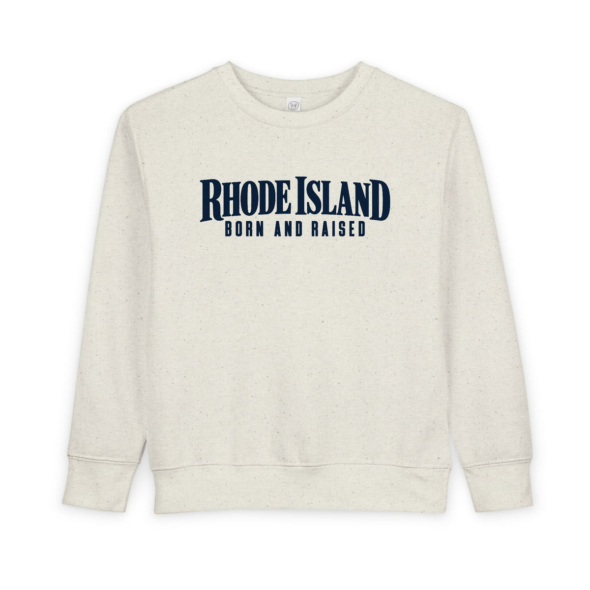 Rhode Island Born and Raised Premium Heritage Unisex Toddler Sweatshirt