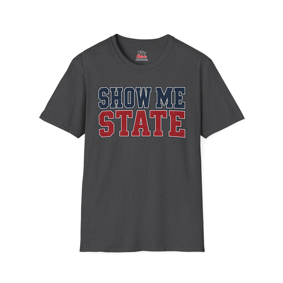 Missouri Show Me State Unisex Softstyle T Shirt State Name Graphic Tee