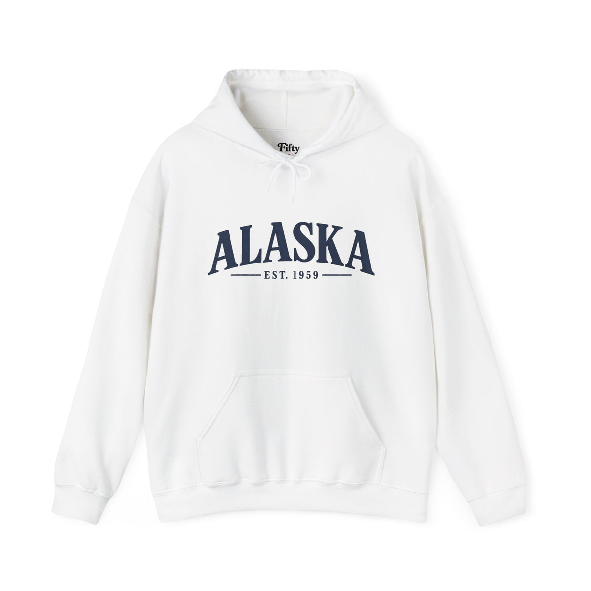 Alaska Est 1959 Unisex Hoodie State Name Graphic
