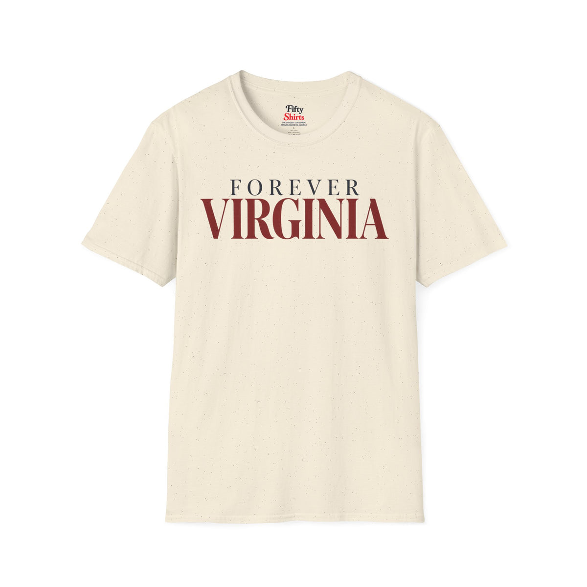 Forever Virginia Unisex Softstyle T Shirt State Name Graphic Tee