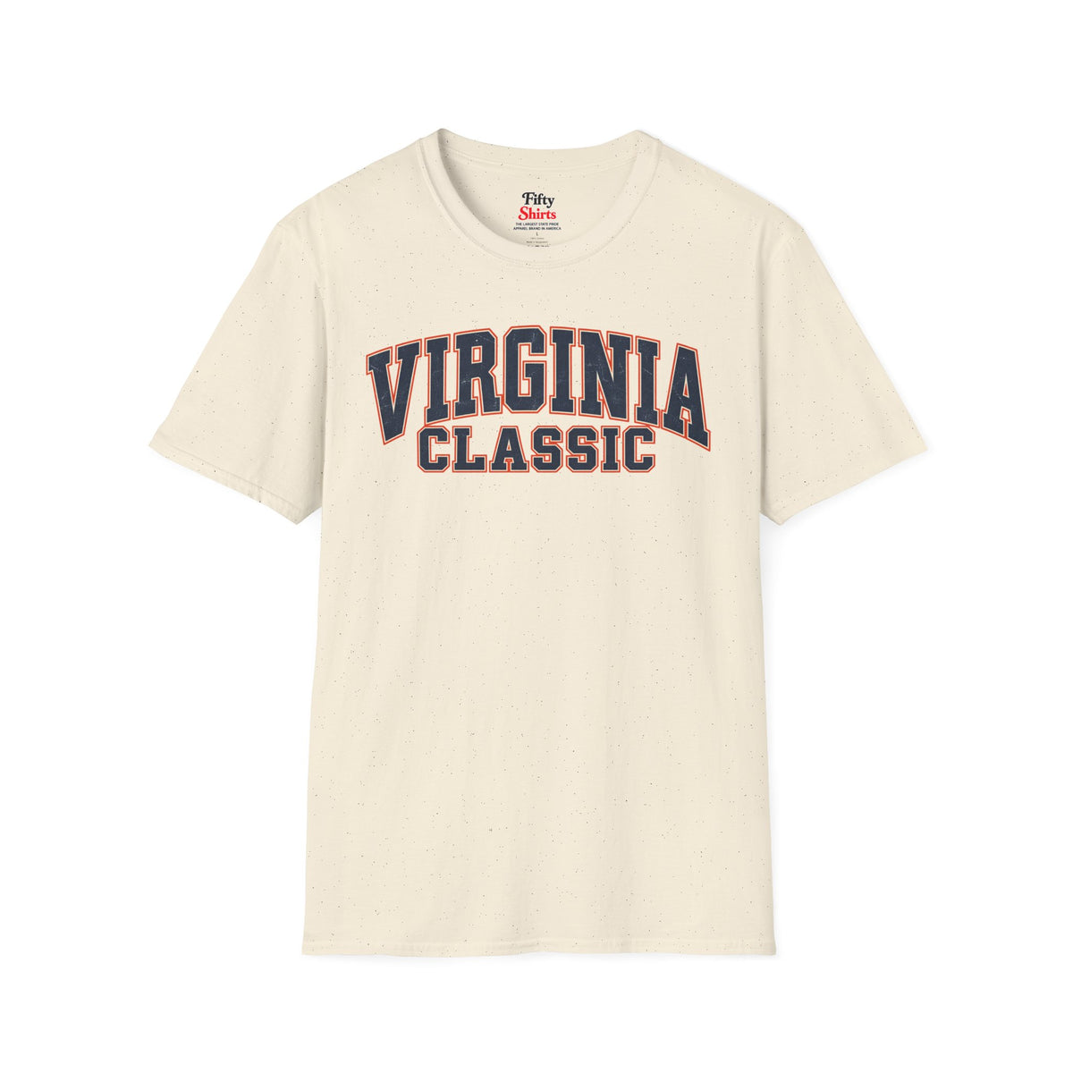 Virginia Classic Unisex Softstyle T Shirt State Name Graphic Tee