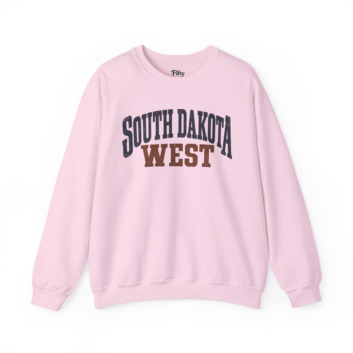 South Dakota West Unisex Crewneck Sweatshirt State Name Graphic