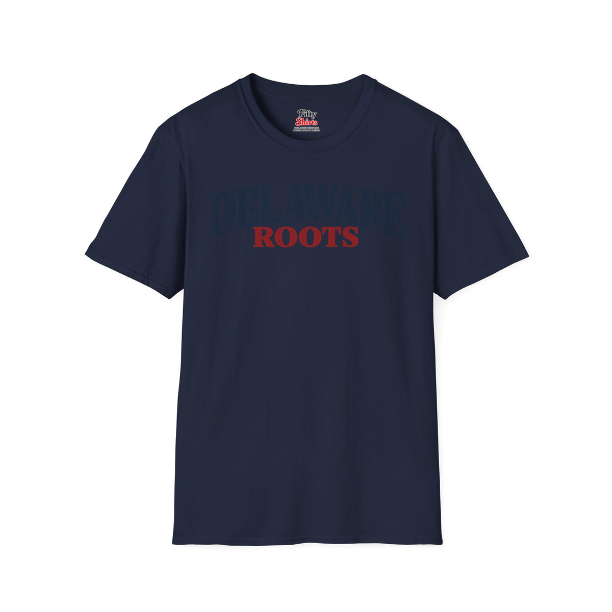 Delaware Roots Unisex Softstyle T Shirt State Name Graphic Tee