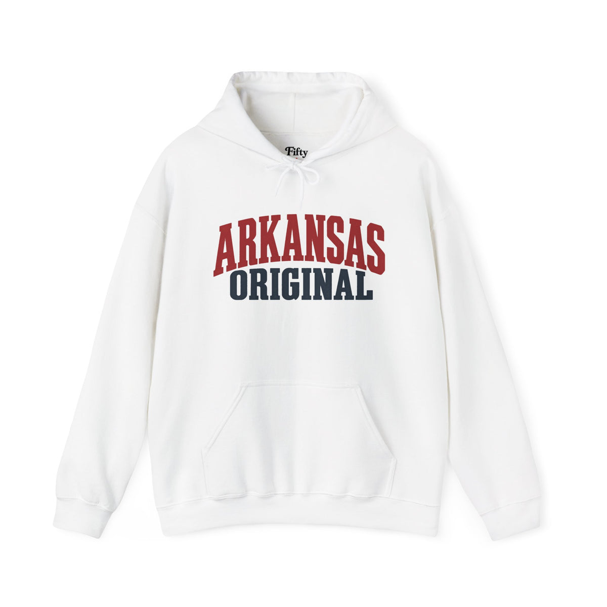 Arkansas Original Unisex Hoodie State Name Graphic