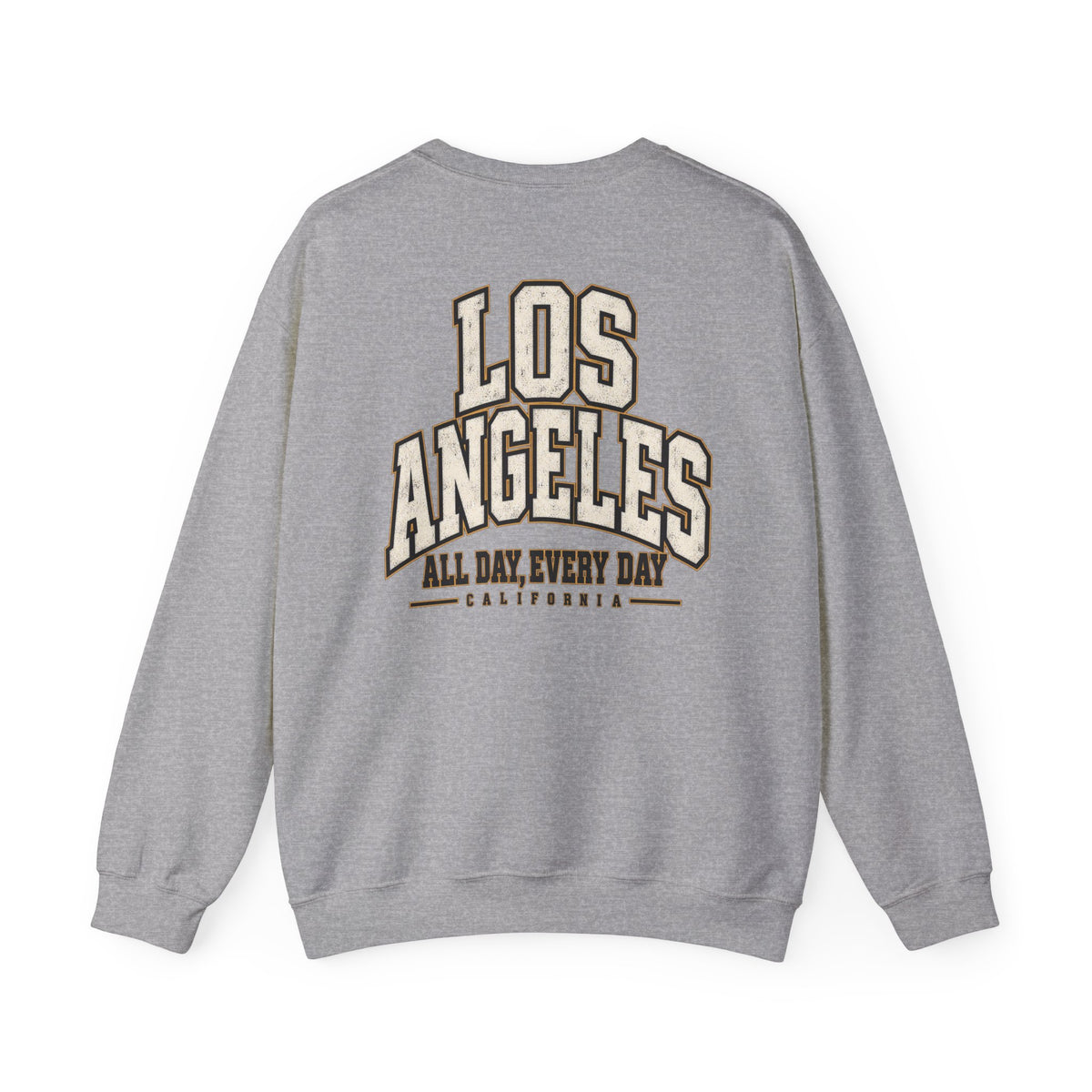 Los Angeles All Day, Everyday Unisex Crewneck Sweatshirt Graphic