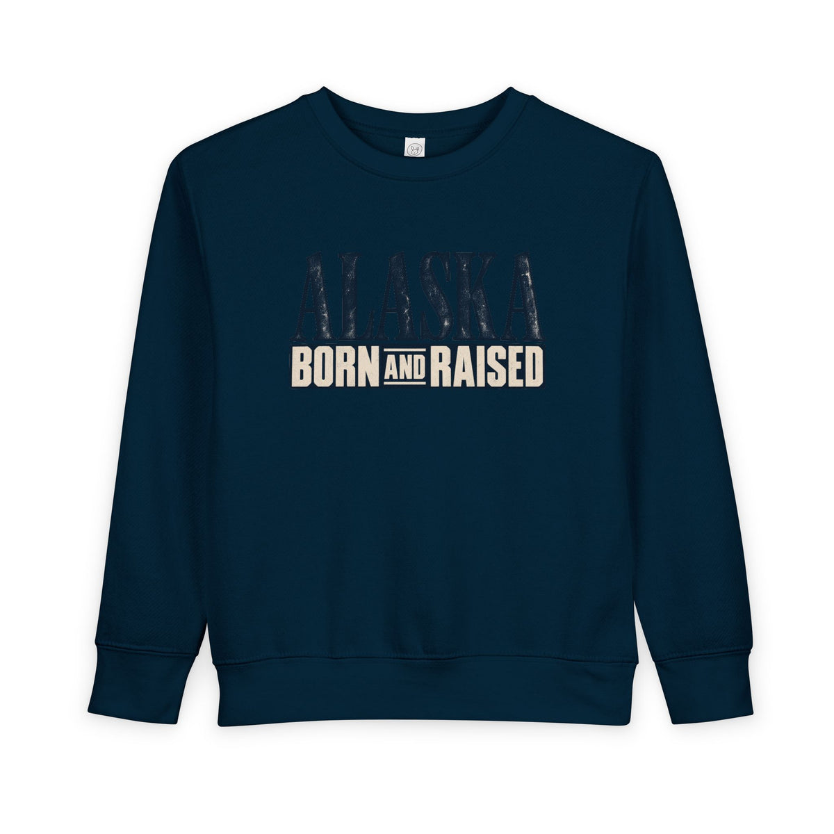 Alaska Born and Raised Premium Heritage Unisex Toddler Sweatshirt