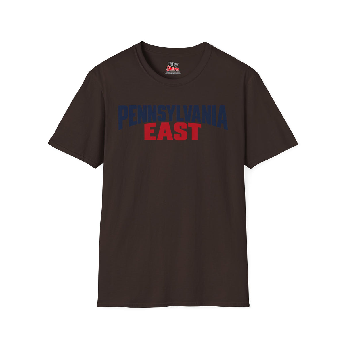 Pennsylvania East Unisex Softstyle T Shirt State Name Graphic Tee