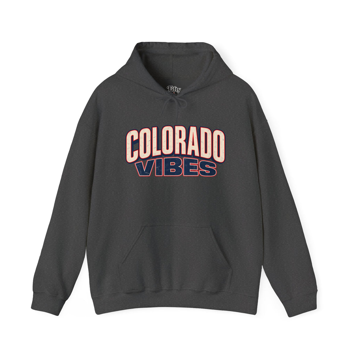 Colorado Vibes Unisex Hoodie State Name Graphic